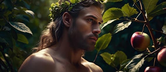 Adam at the tree of knowledge